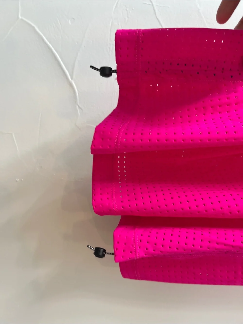 Nike- Hot Pink, Racerback Mesh Tankini Top W/ Integrated Padded Sports Bra. New!